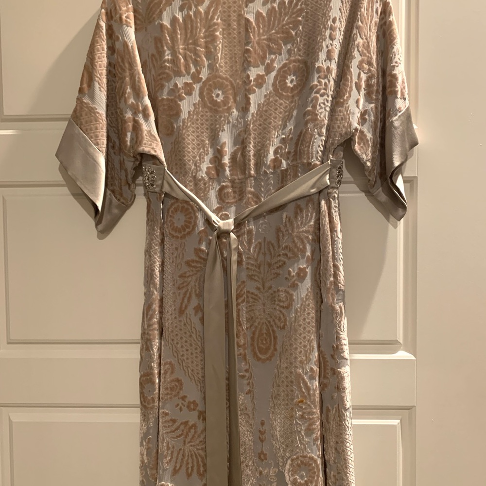 Embroidered and beading dress. Unique.